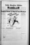 Newspaper: The Rambler (Fort Worth, Tex.), Vol. 19, No. 4, Ed. 1 Monday, Novembe…