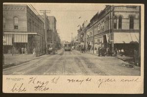 Primary view of object titled '[Pearl Street view]'.