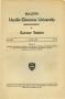 Primary view of Catalogue of Hardin-Simmons University, 1939 Summer Session