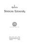 Thumbnail image of item number 3 in: 'Catalogue of Simmons University, 1925-1926'.