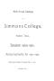 Thumbnail image of item number 3 in: 'Catalogue of Simmons College, 1900-1901'.