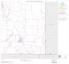 Map: 2000 Census County Subdivison Block Map: Moran CCD, Texas, Block 3