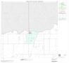Map: 2000 Census County Subdivison Block Map: Higgins CCD, Texas, Block 2