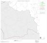 Map: 2000 Census County Subdivison Block Map: Oakwood CCD, Texas, Block 3