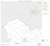 Map: 2000 Census County Subdivison Block Map: Thornton CCD, Texas, Block 1