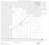 Map: 2000 Census County Subdivison Block Map: Rowena CCD, Texas, Block 1