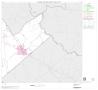 Map: 2000 Census County Subdivison Block Map: Wells CCD, Texas, Block 2