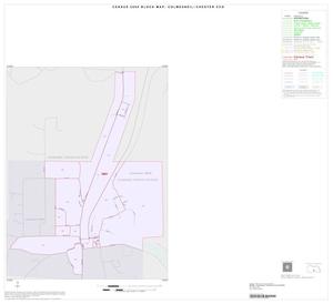 Primary view of object titled '2000 Census County Subdivison Block Map: Colmesneil-Chester CCD, Texas, Inset A01'.