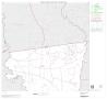 Map: 2000 Census County Subdivison Block Map: Cayuga CCD, Texas, Block 1