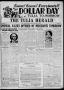 Newspaper: The Tulia Herald (Tulia, Tex), Vol. 22, No. 47, Ed. 1, Thursday, Nove…
