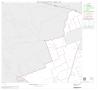 Map: 2000 Census County Subdivison Block Map: Jarrell CCD, Texas, Block 1