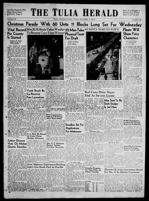 Primary view of The Tulia Herald (Tulia, Tex), Vol. 31, No. 49, Ed. 1, Thursday, December 5, 1940