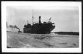 Photograph: [Two Ships on a Texas River. Location Unknown.]