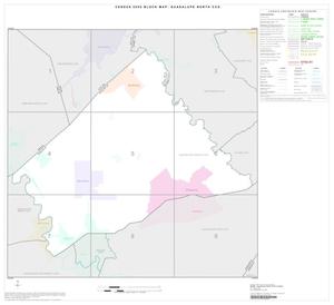 Primary view of object titled '2000 Census County Subdivison Block Map: Guadalupe North CCD, Texas, Index'.