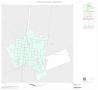 Map: 2000 Census County Subdivison Block Map: Granger CCD, Texas, Inset B01