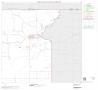 Map: 2000 Census County Subdivison Block Map: Booker CCD, Texas, Block 2