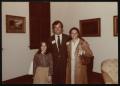 Photograph: [Family attending church service]