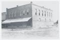 Thumbnail image of item number 1 in: '[Brick Store in Santo, Texas]'.