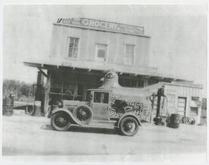 Primary view of object titled '[Chicken Dinner Candy Delivery Truck]'.