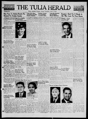 Primary view of The Tulia Herald (Tulia, Tex), Vol. 36, No. 23, Ed. 1, Thursday, June 7, 1945