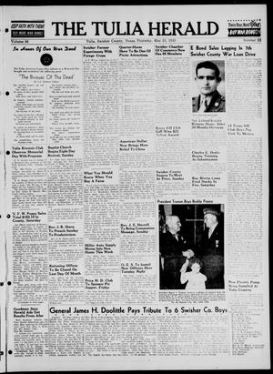 Primary view of The Tulia Herald (Tulia, Tex), Vol. 36, No. 22, Ed. 1, Thursday, May 31, 1945