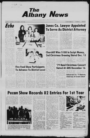 Primary view of object titled 'The Albany News (Albany, Tex.), Vol. 104, No. 25, Ed. 1 Thursday, December 13, 1979'.