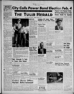 Primary view of object titled 'The Tulia Herald (Tulia, Tex), Vol. 47, No. 3, Ed. 1, Thursday, January 19, 1956'.