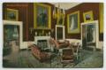 Postcard: [Postcard of the White House's Red Room]