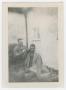 Photograph: [Soldier Giving Another Soldier a Haircut]