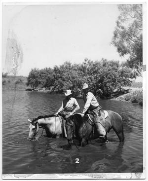 Primary view of object titled 'Cowboys Crossing River'.