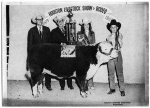 Primary view of object titled 'Houston Livestock Show and Rodeo, 1969'.
