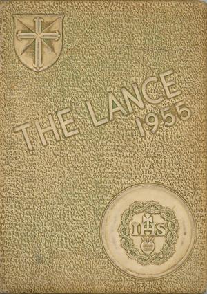 Primary view of object titled 'The Lance, Yearbook of Sacred Heart High School, 1955'.