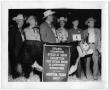 Photograph: Grand Champion Steer of Show, Houston, Texas, 1957