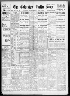 Primary view of object titled 'The Galveston Daily News. (Galveston, Tex.), Vol. 56, No. 127, Ed. 1 Thursday, July 29, 1897'.