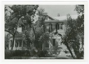 Primary view of object titled '[August C. and Julia Richter Mansion Photograph #11]'.