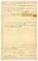 Legal Document: [Bill of Sale for Mule, January 1891]