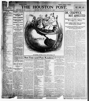 Primary view of object titled 'The Houston Post. (Houston, Tex.), Vol. 20, No. 292, Ed. 1 Sunday, January 1, 1905'.