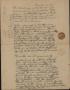 Thumbnail image of item number 1 in: '[Minutes from Union Missionary Baptist Church Meeting, December 9, 1926]'.