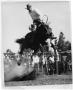 Photograph: Bill Linderman on a Bucking Horse