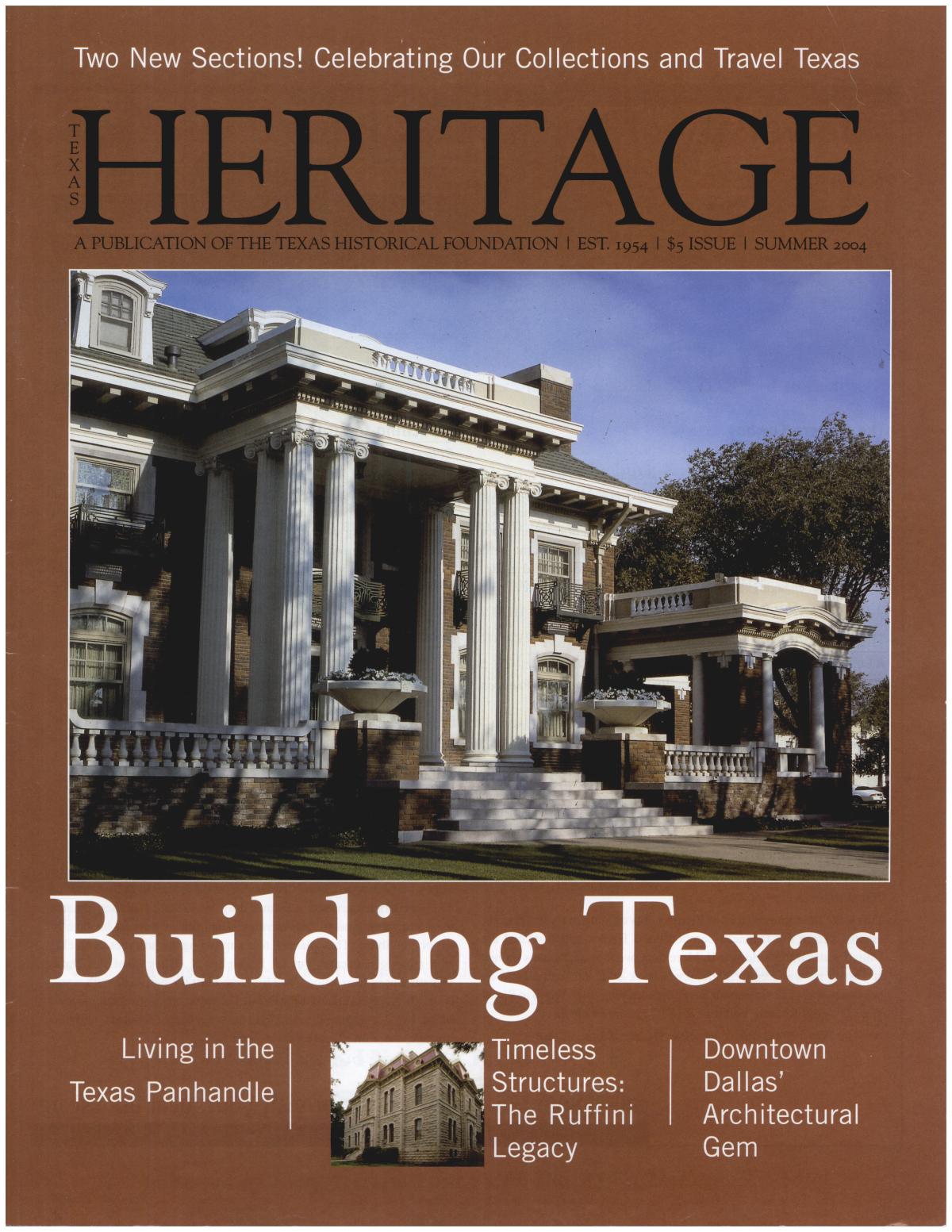 Heritage, Summer 2004
                                                
                                                    Front Cover
                                                