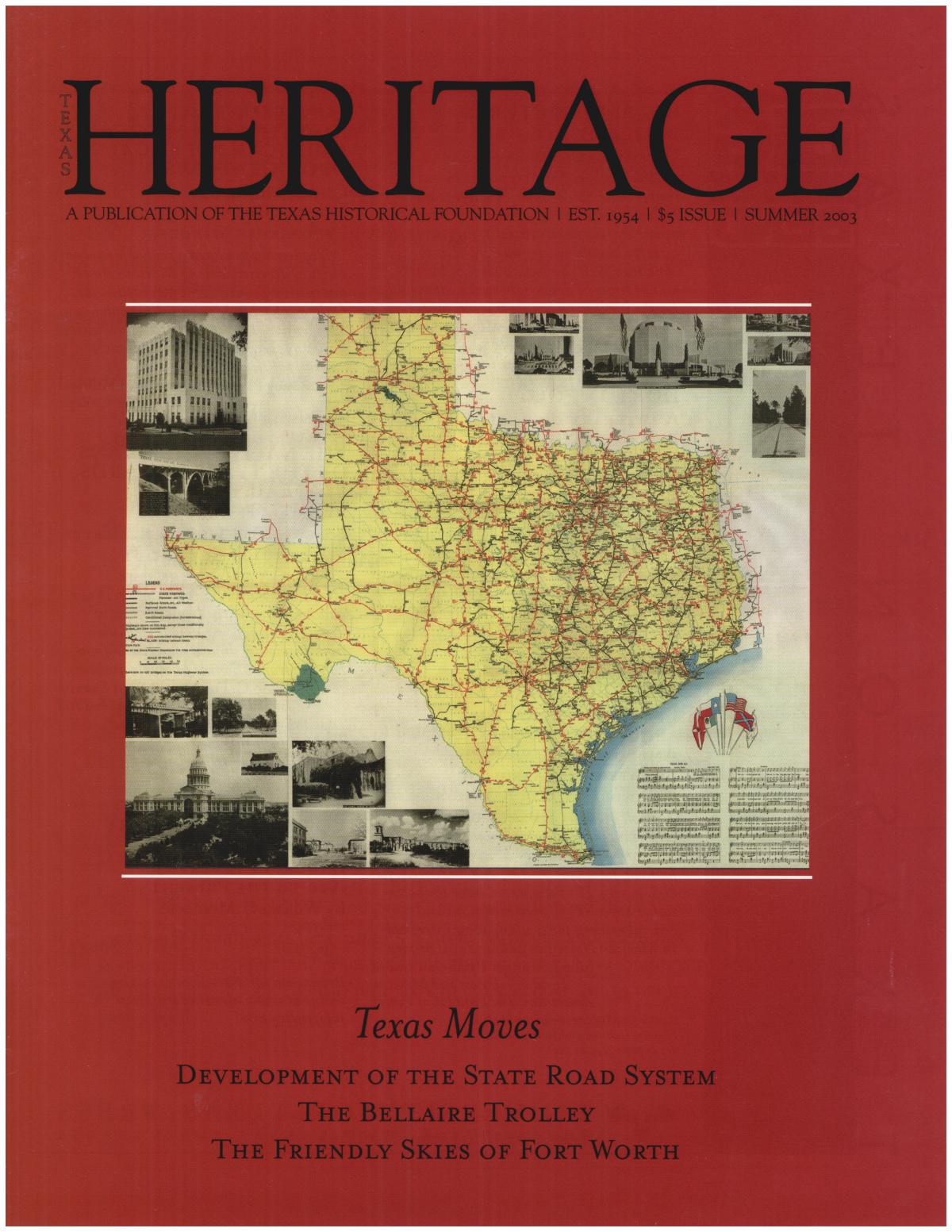 Heritage, Summer 2003
                                                
                                                    Front Cover
                                                
