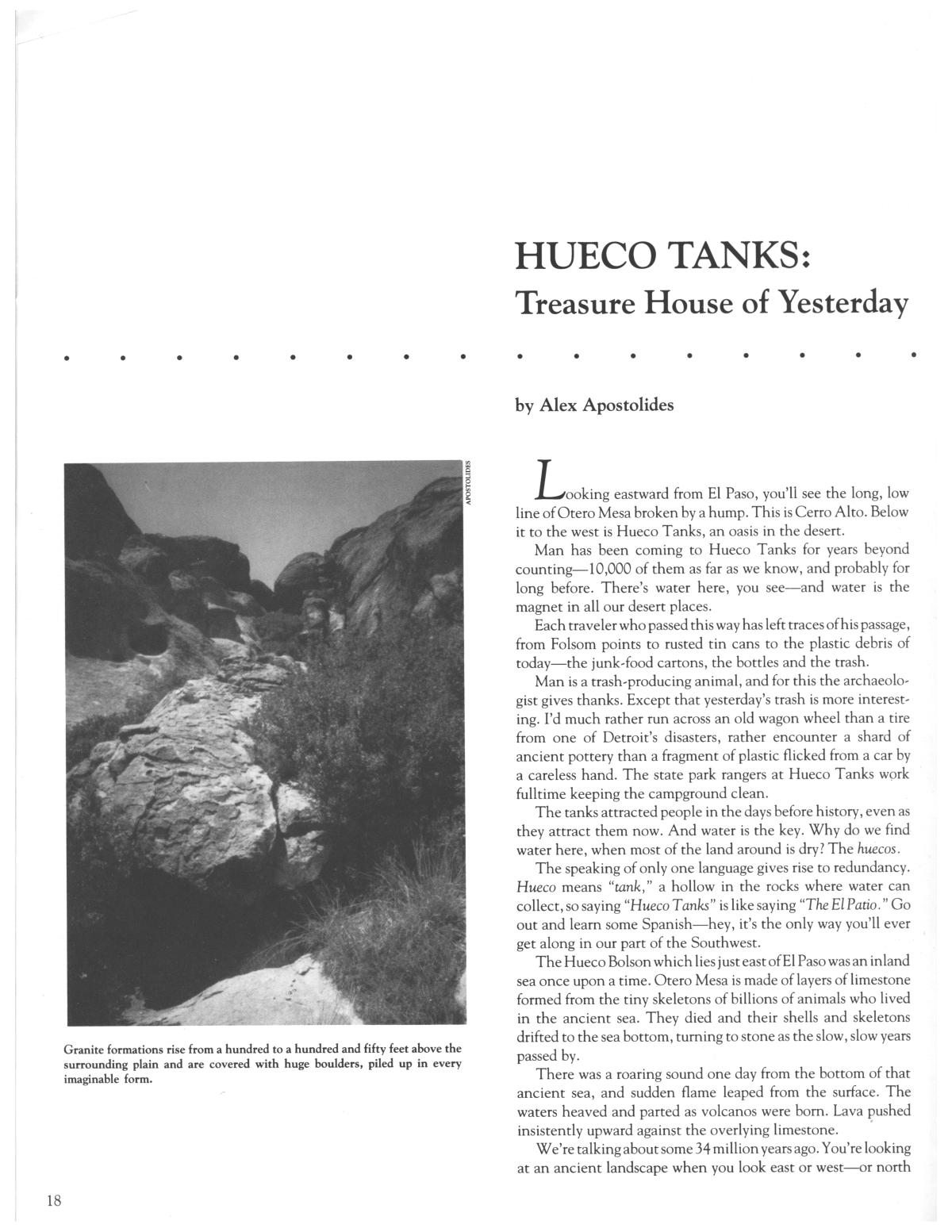 Heritage, Volume 6, Number 1, Spring 1988
                                                
                                                    18
                                                