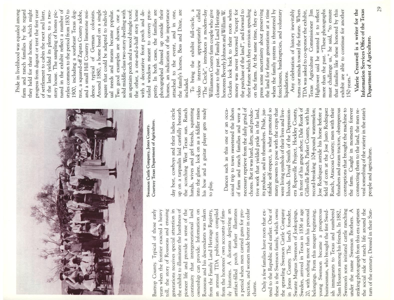 Heritage, Volume 4, Number 2, Fall 1986
                                                
                                                    29
                                                