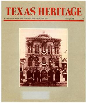 Primary view of object titled 'Texas Heritage, Spring 1984'.
