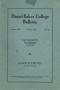 Thumbnail image of item number 1 in: 'Catalog of Daniel Baker College, 1922-1923'.
