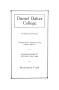 Thumbnail image of item number 3 in: 'Catalog of Daniel Baker College, 1914-1915'.