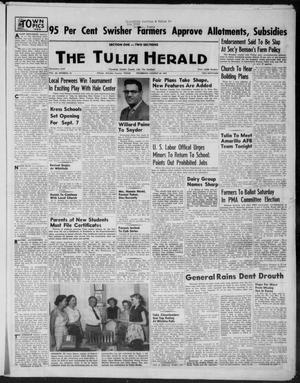 Primary view of object titled 'The Tulia Herald (Tulia, Tex), Vol. 46, No. 34, Ed. 1, Thursday, August 20, 1953'.