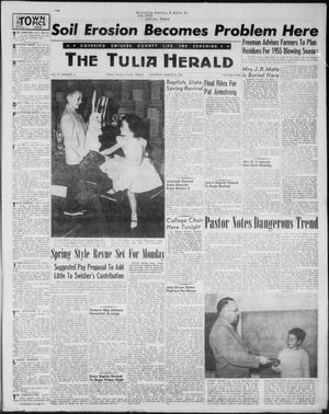Primary view of object titled 'The Tulia Herald (Tulia, Tex), Vol. 47, No. 12, Ed. 1, Thursday, March 25, 1954'.