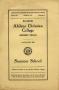 Thumbnail image of item number 1 in: 'Catalog of Abilene Christian College, 1927'.
