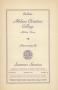 Thumbnail image of item number 1 in: 'Catalog of Abilene Christian College, 1937'.